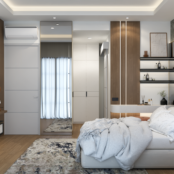 T Residence - Master Bedroom Lt3.1