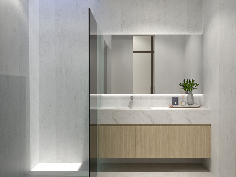 master bathroom
